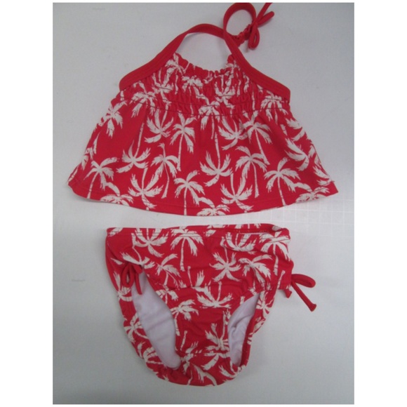 Crazy 8 Other - Crazy 8 2pc print tankini swim suit SIZE 3-6 month